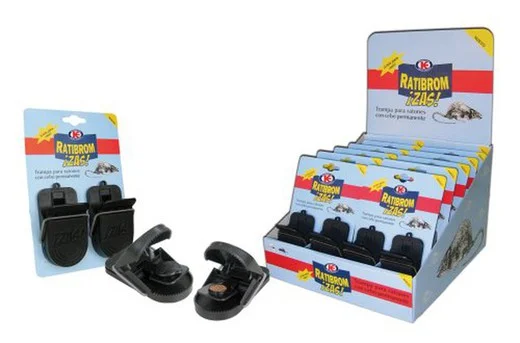 RATRIBOM ¡ZAS! TRAMPA- PINZA PARA RATONES - Imagen 4