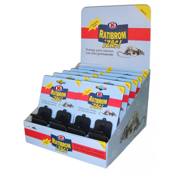 RATRIBOM ¡ZAS! TRAMPA- PINZA PARA RATONES - Imagen 3
