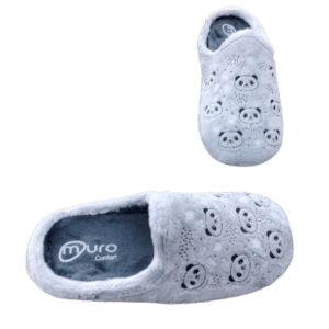 ZAPATILLA DE CASA PANDAS GRIS